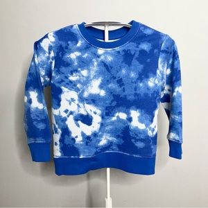 MAXIMUS REX Tie Dye Long Sleeve Crew Neck Sweatshirt